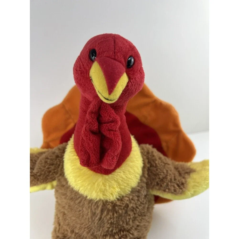 Build A Bear Workshop Thanksgiving Turkey Stuffed Animal Plush Toy 12” Holiday